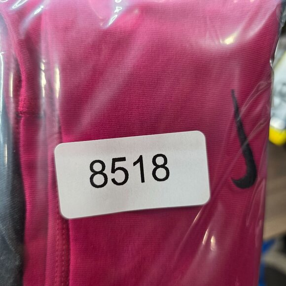 Womens Nike Dri Fit Gray & Pink Capri Leggings Mid Rise Cotton Blend Stretch S - Picture 10 of 10